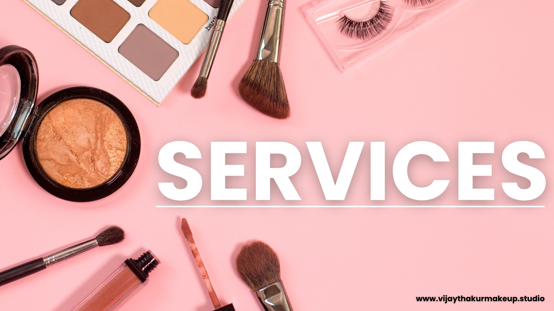 vijay thakur makeup service page